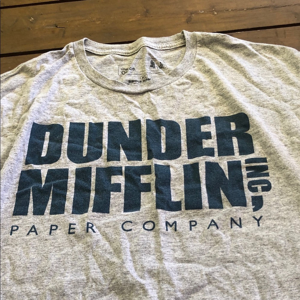 Dundee muffling Graphic Crewneck T-Shirt - Gray
